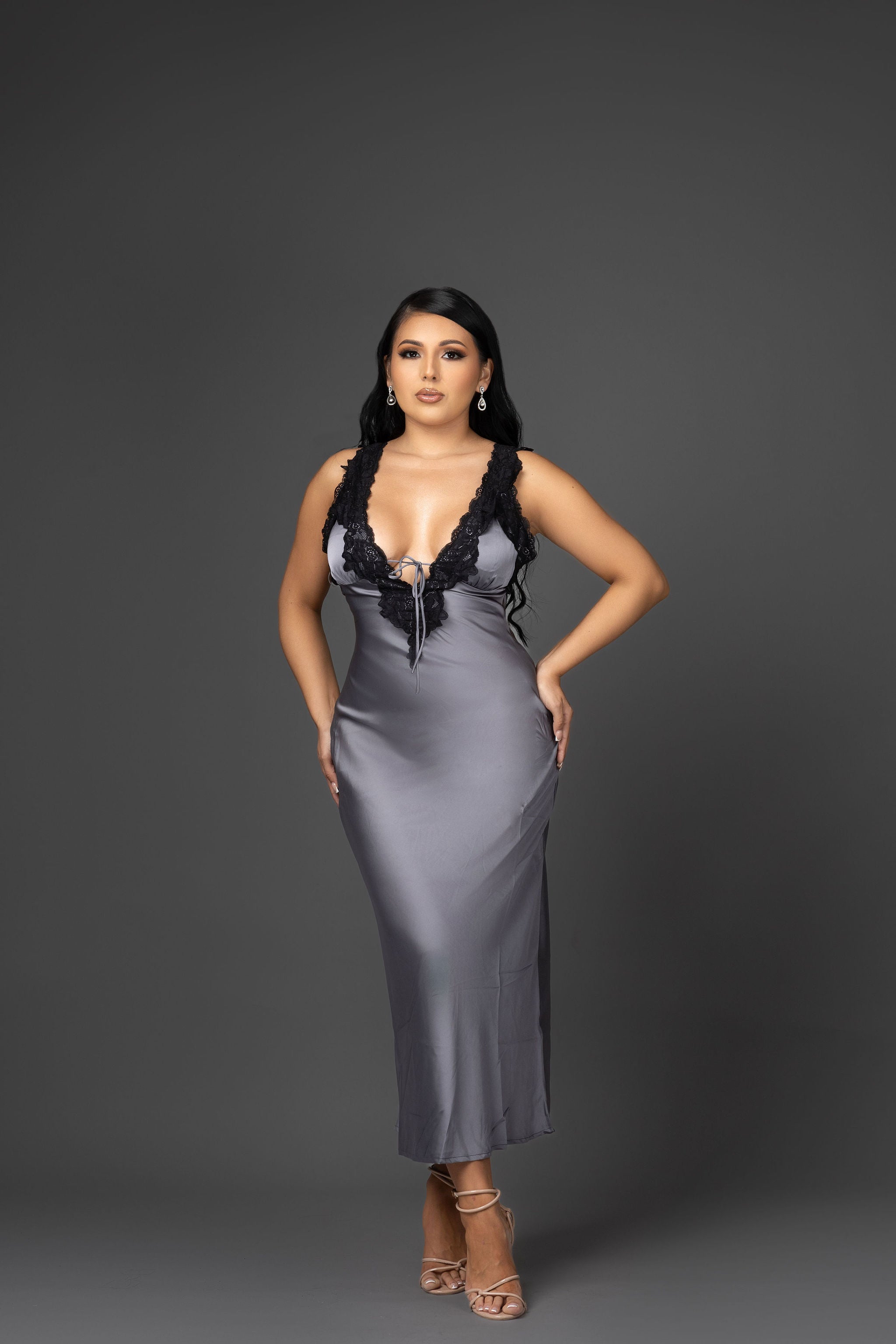 ISABELLLA SATIN GOWN